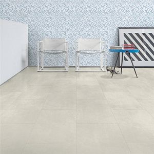 Плитка ПВХ Quick Step Livyn Ambient Click Plus AMCP AMCP40049   Бетон светлый фото 4 | FLOORDEALER